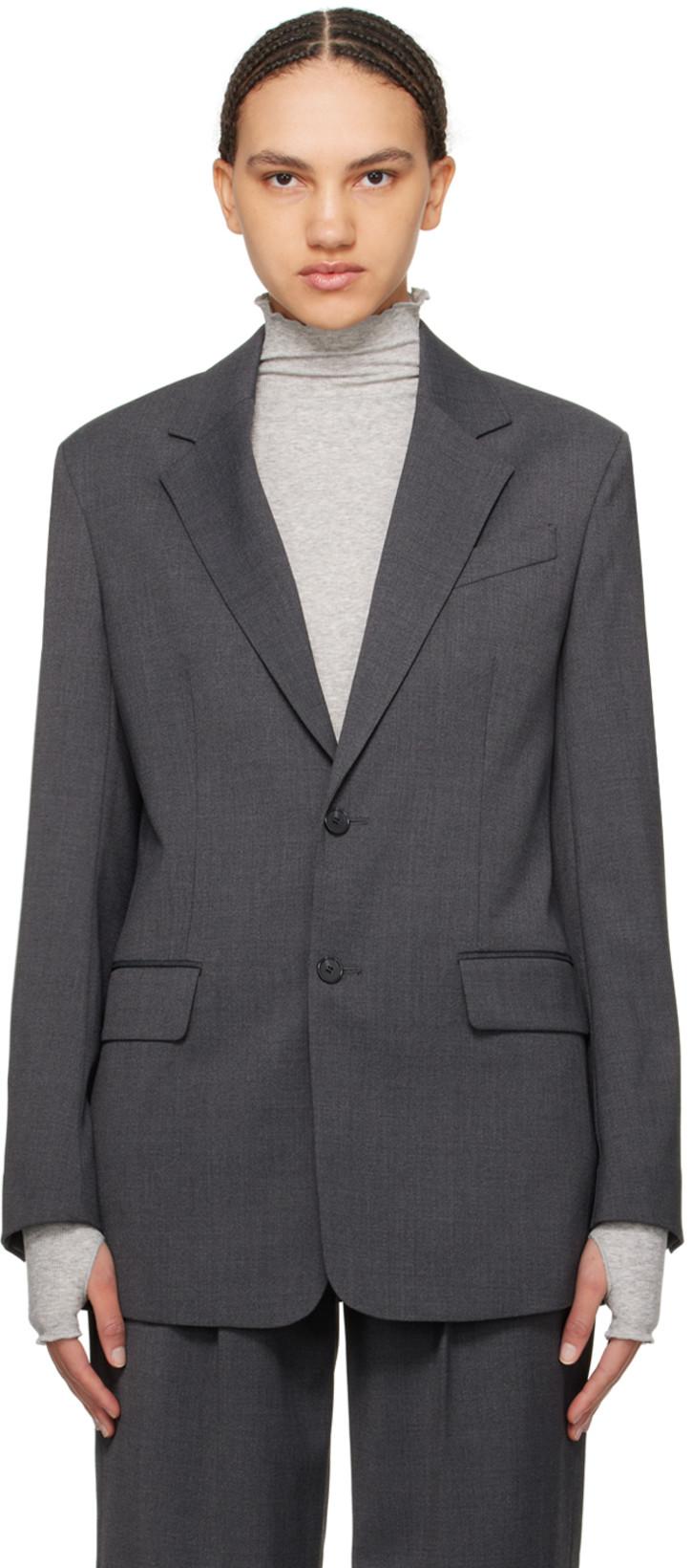 Gray Davina Blazer by FILIPPA K