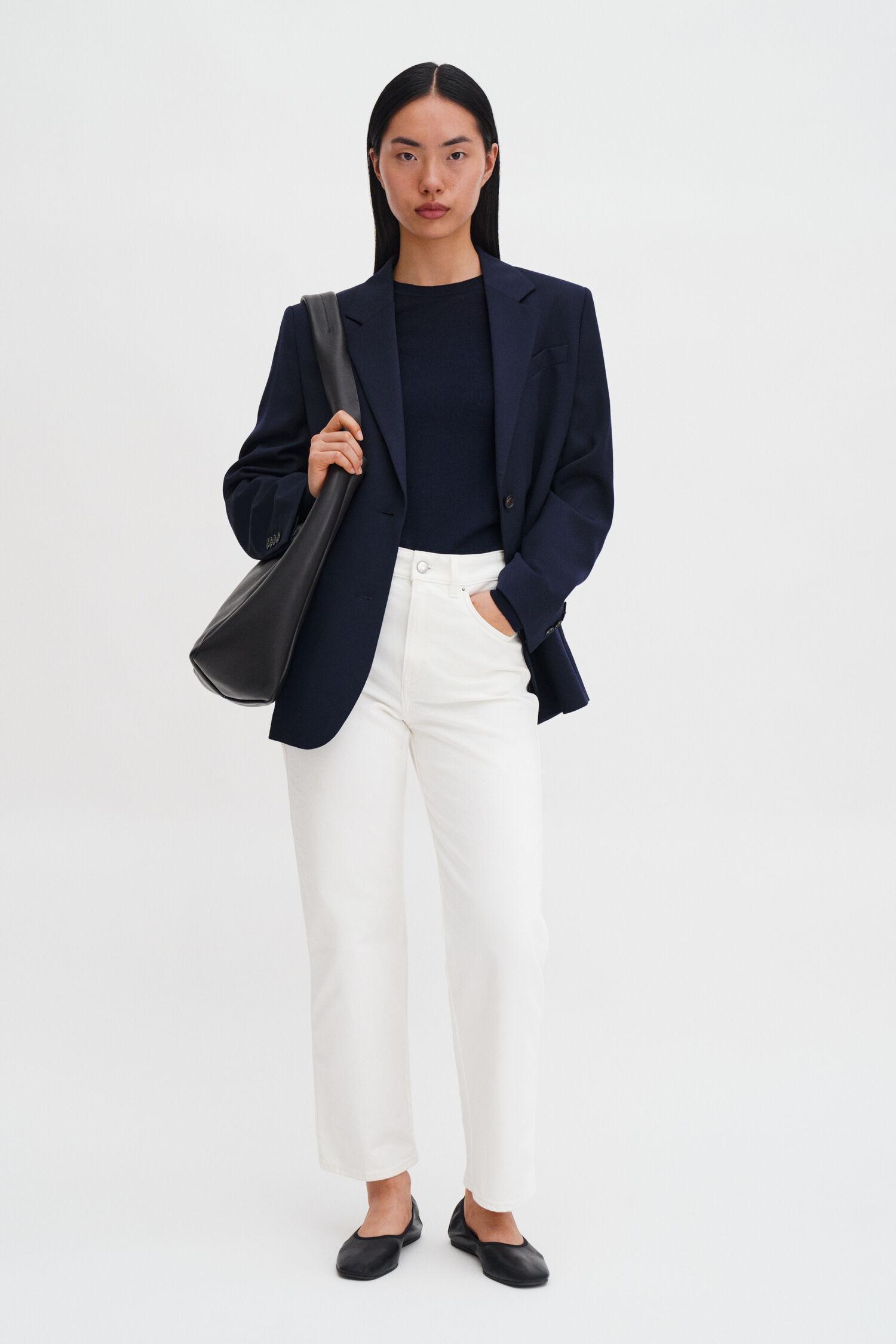 High Waisted Cropped Jeans by FILIPPA K