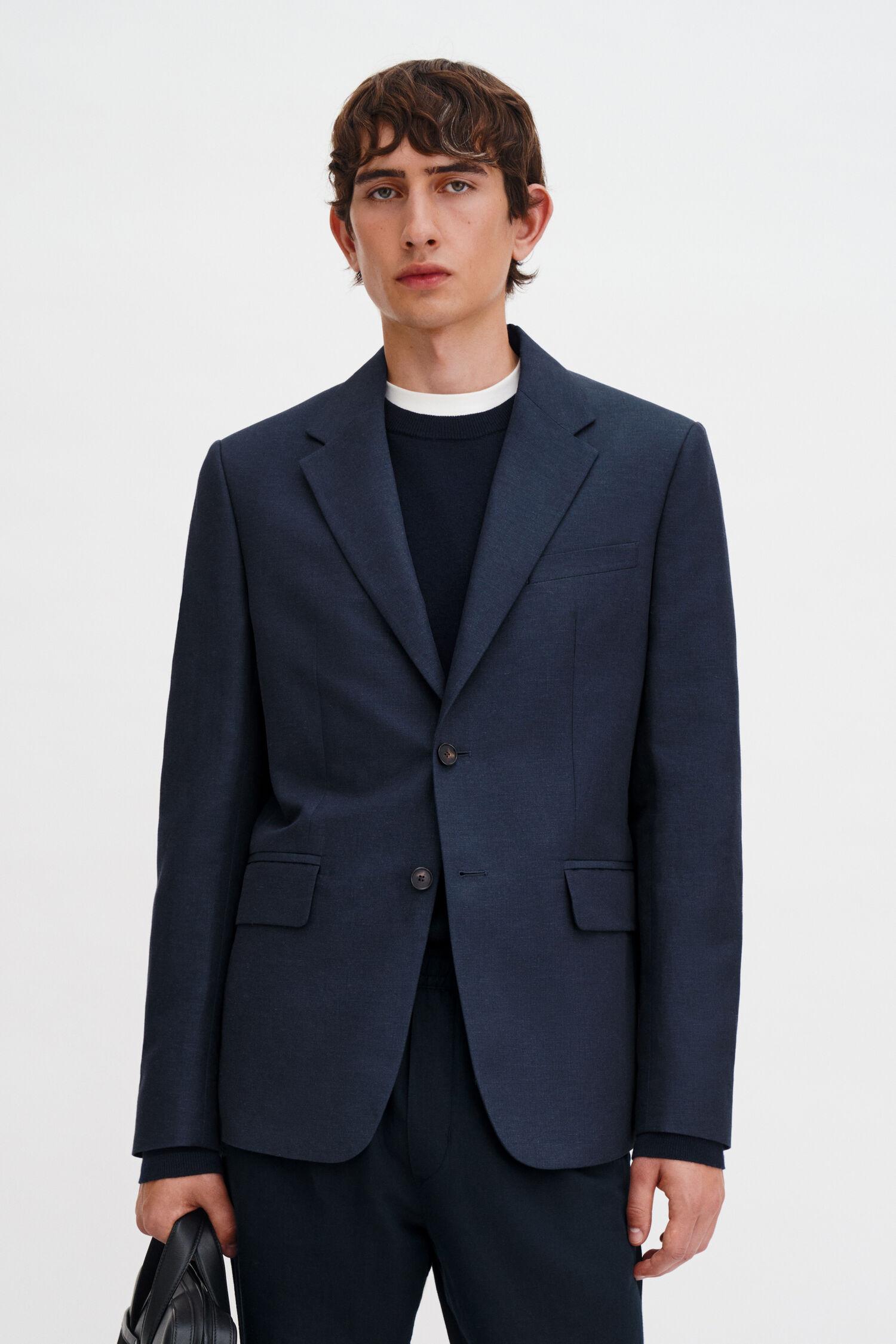 Hugh Cotton Linen Blazer by FILIPPA K