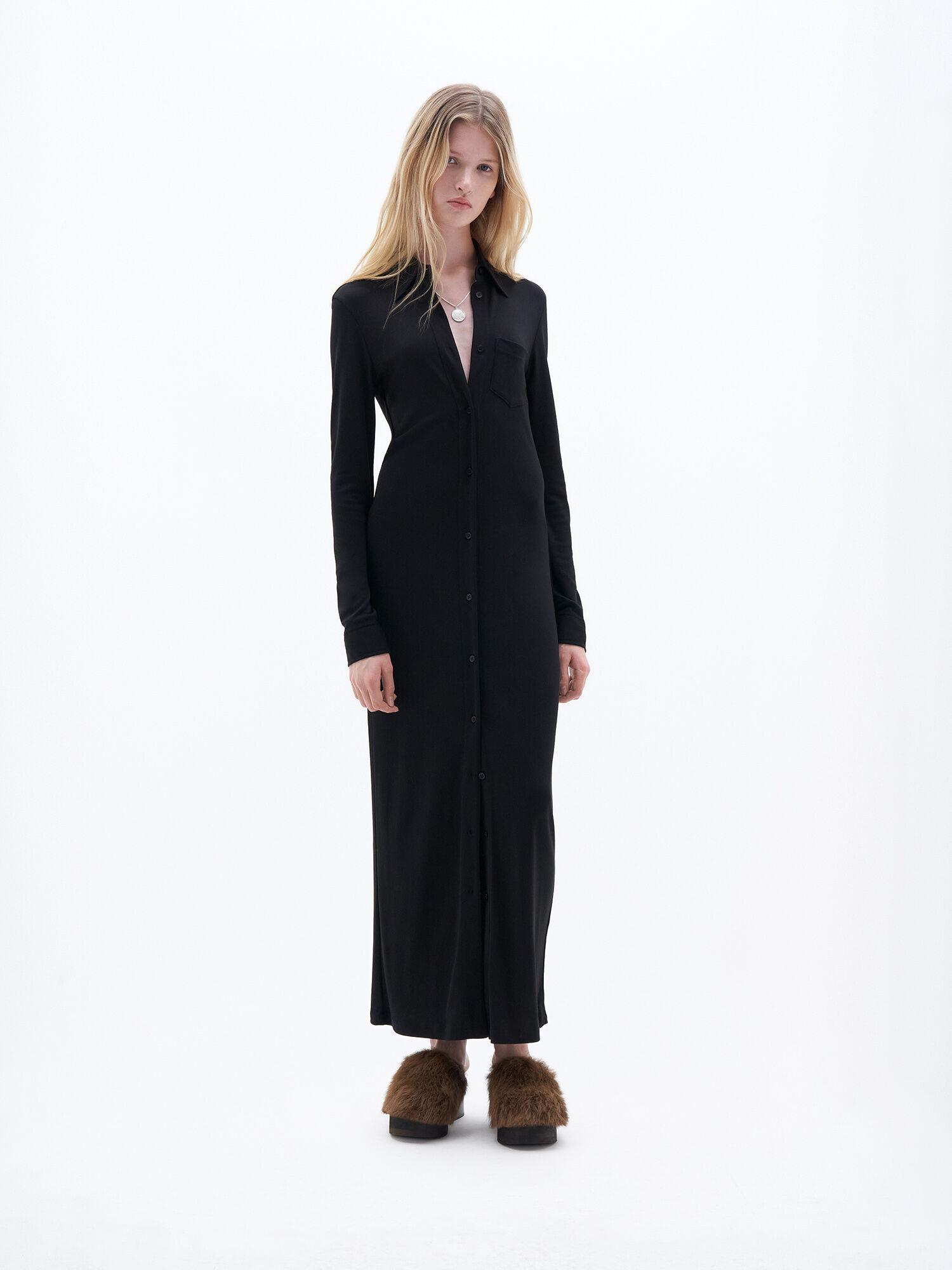 Jersey Shirt Dress by FILIPPA K