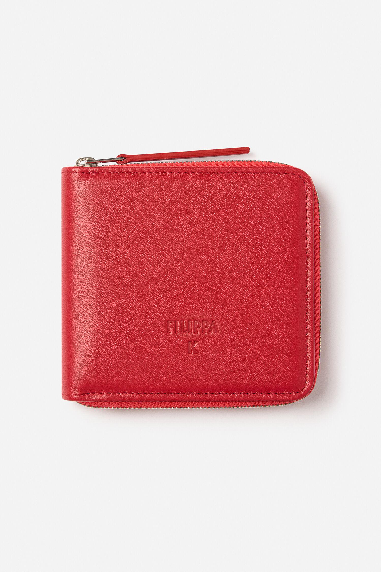 Leather Zip Wallet by FILIPPA K