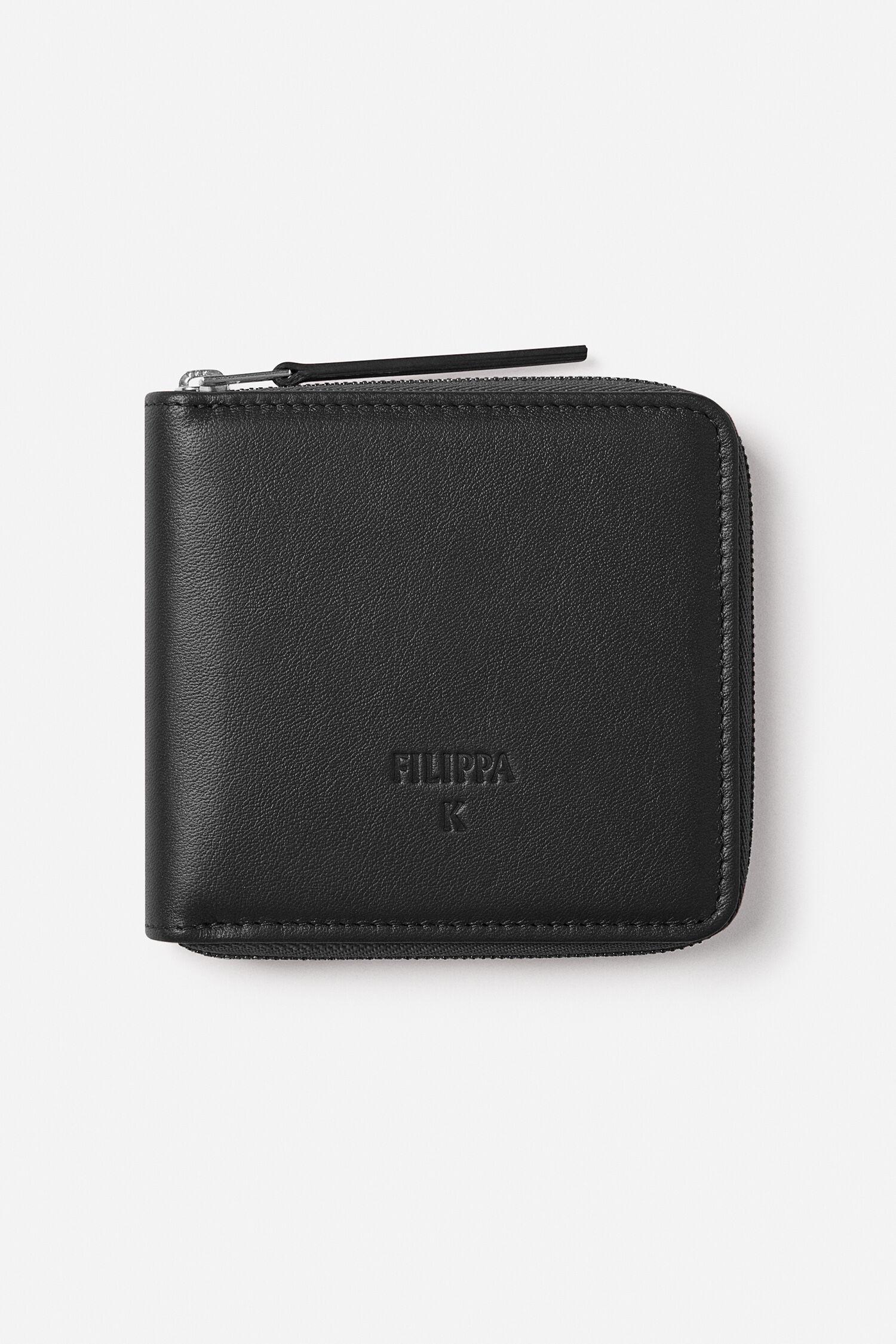 Leather Zip Wallet by FILIPPA K