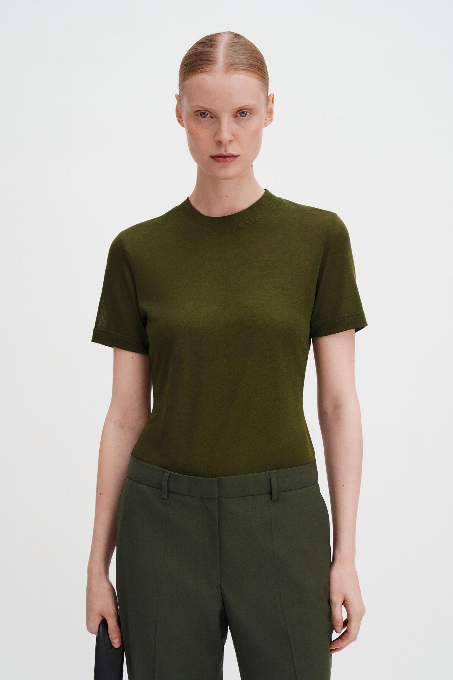 Lyocell Cashmere Tee by FILIPPA K