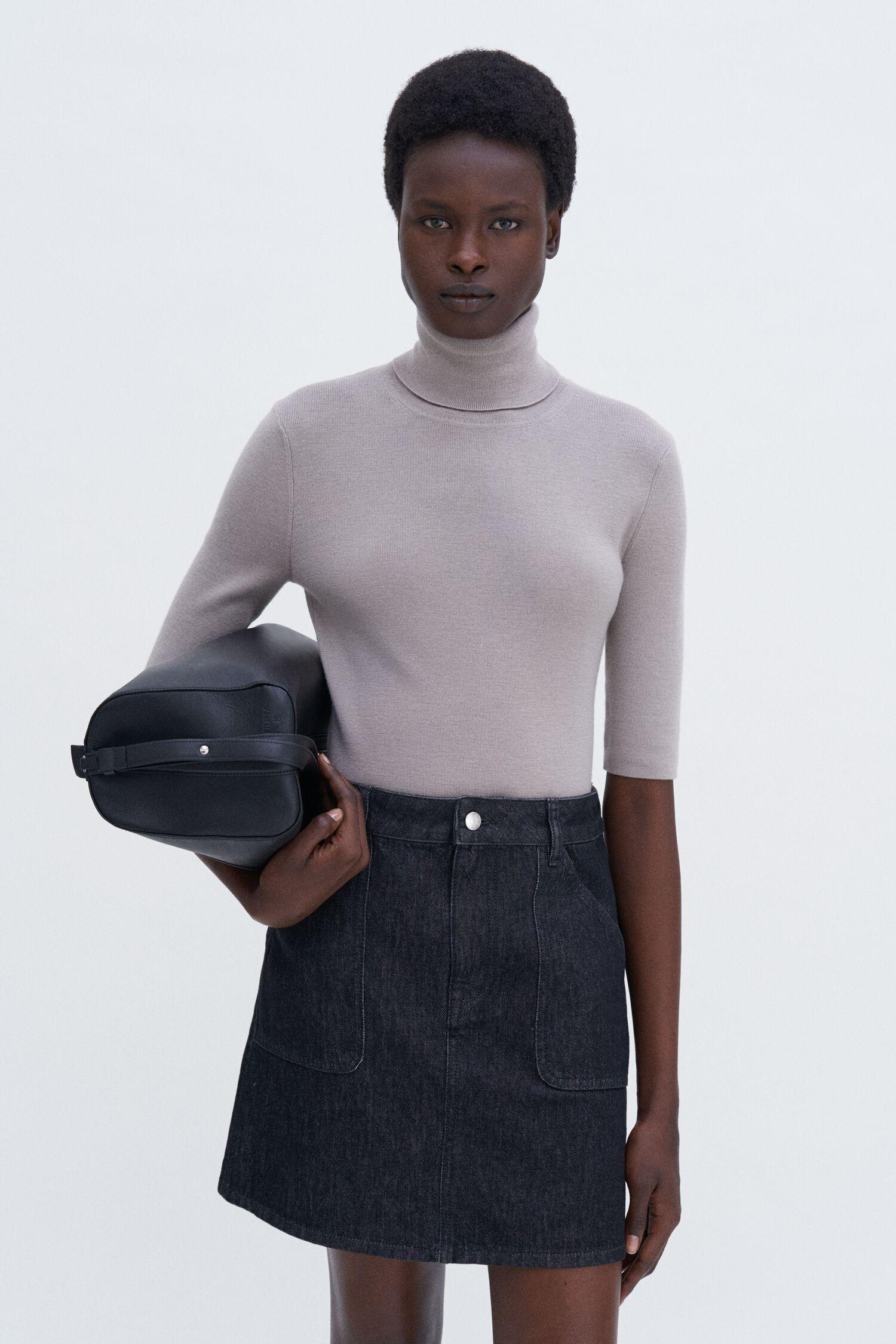 Merino Elbow Sleeve Top by FILIPPA K