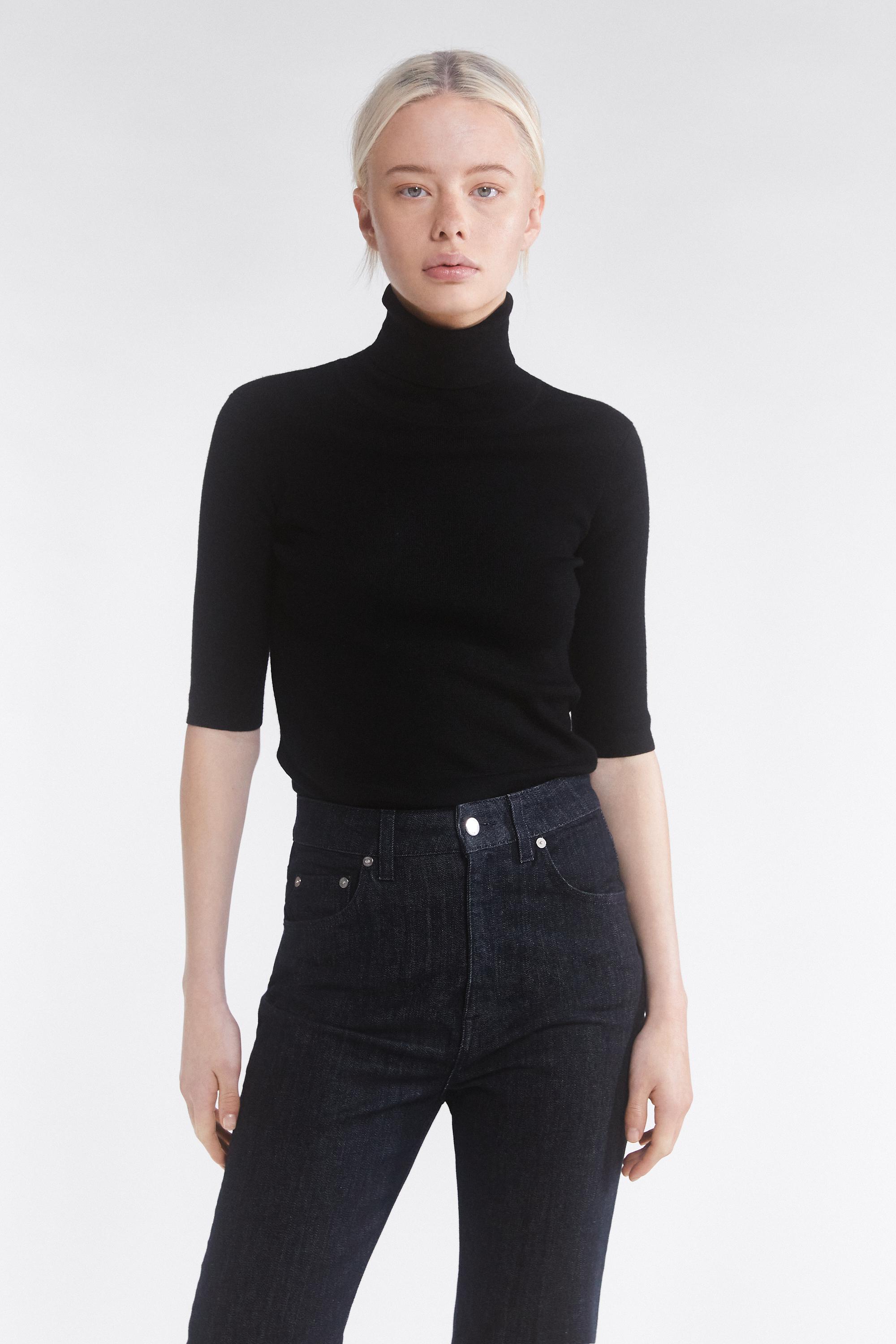 Merino Elbow Sleeve Top by FILIPPA K