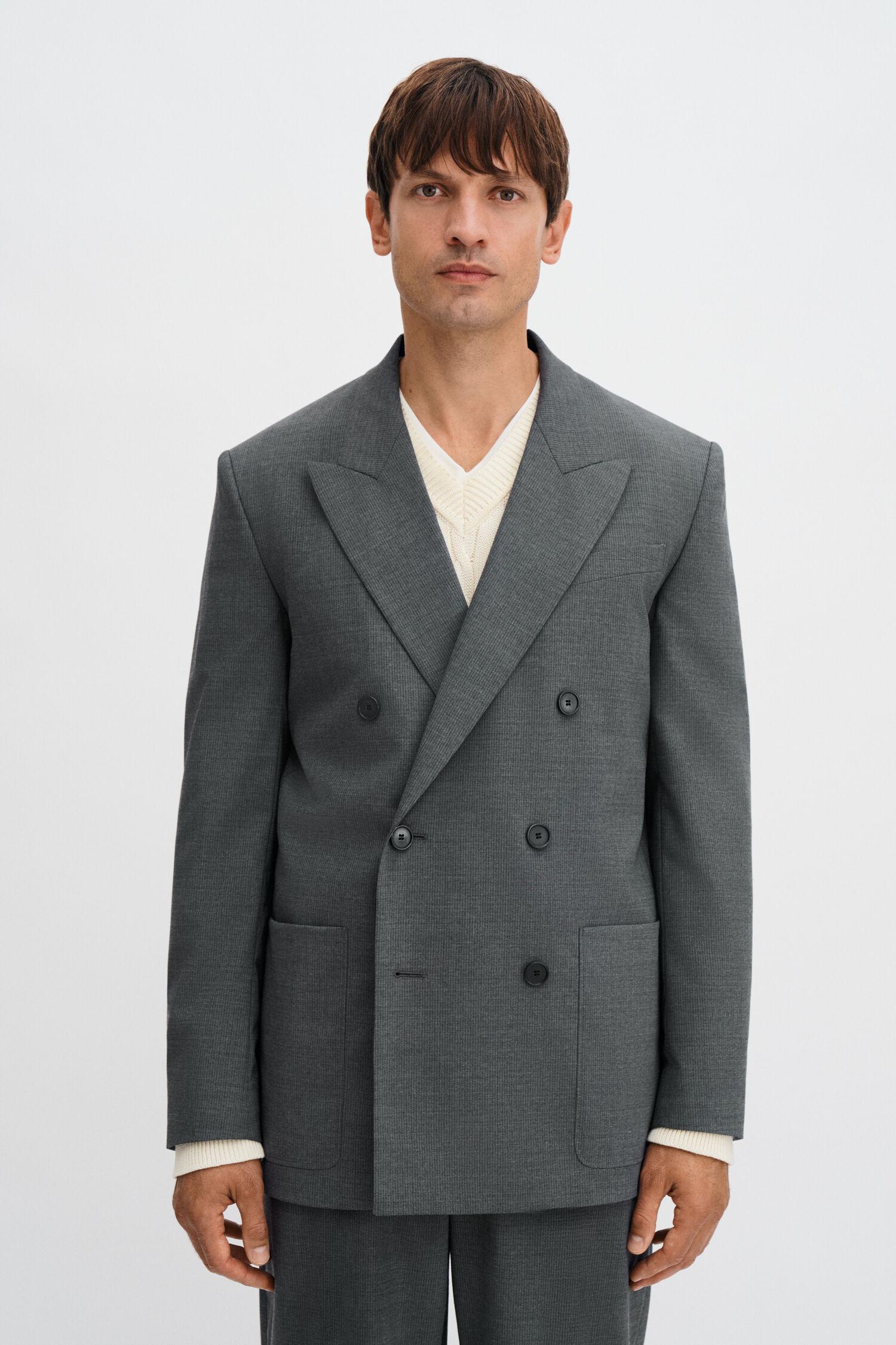 Michael Pinstripe Blazer by FILIPPA K