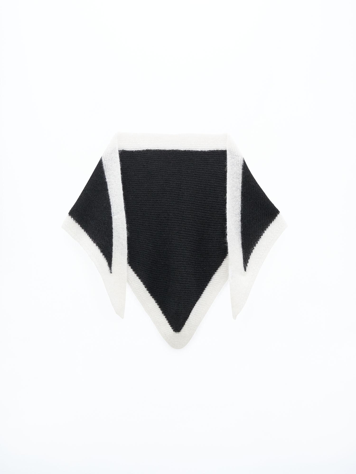 Mohair triangle scarf by FILIPPA K