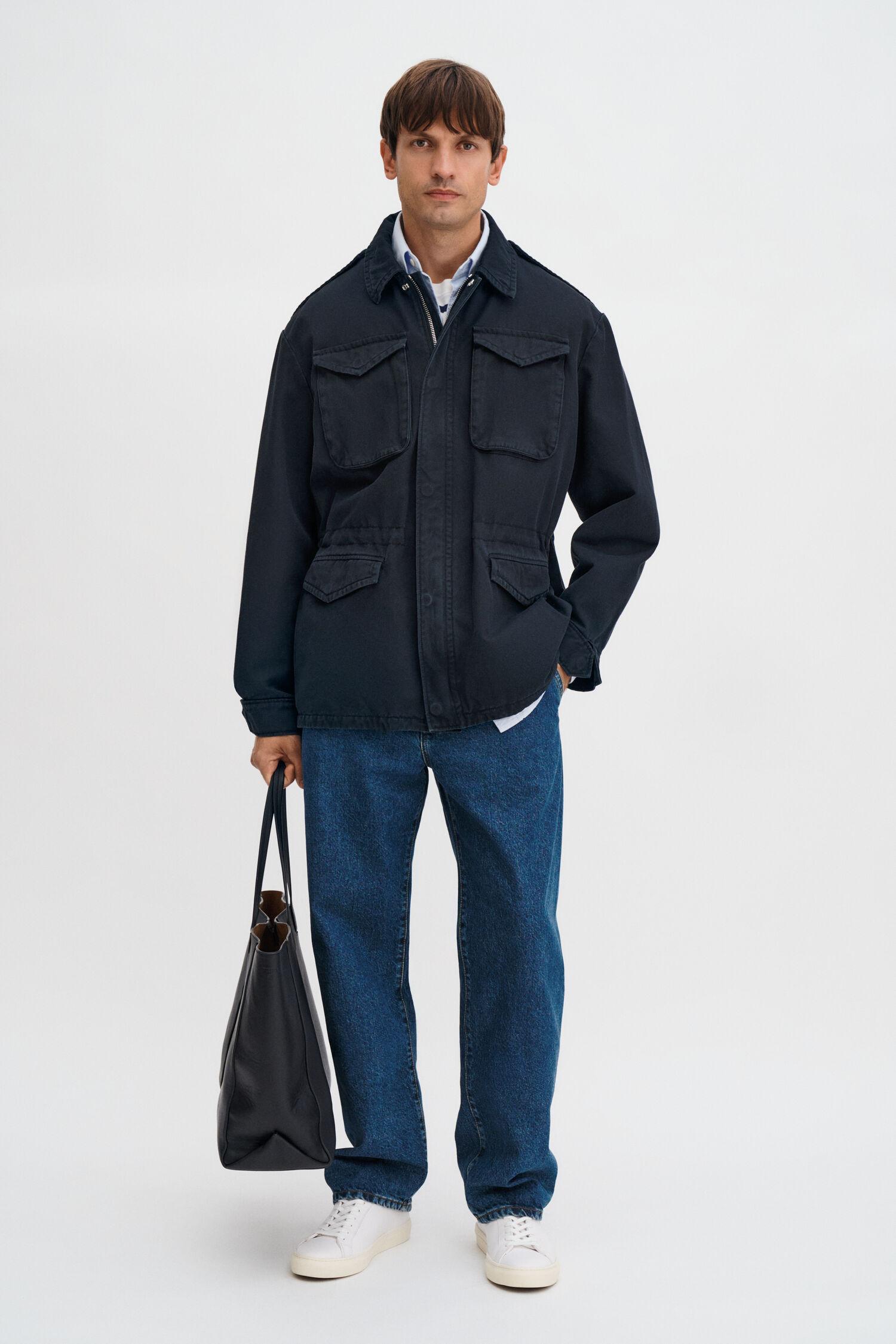 Recycled Cotton Field Jacket by FILIPPA K