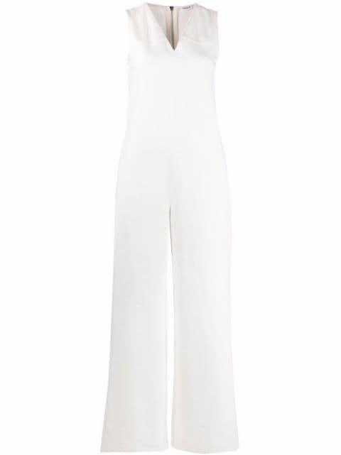 Rylan wide-leg denim jumpsuit by FILIPPA K