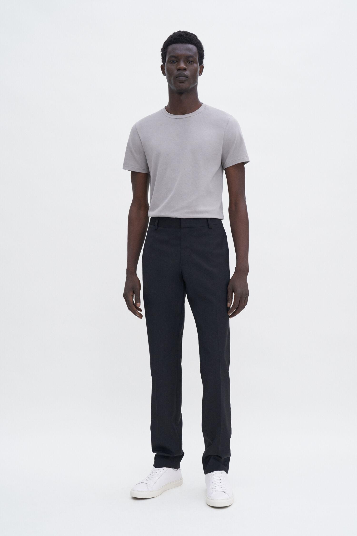 Slim Tapered Wool Trousers by FILIPPA K