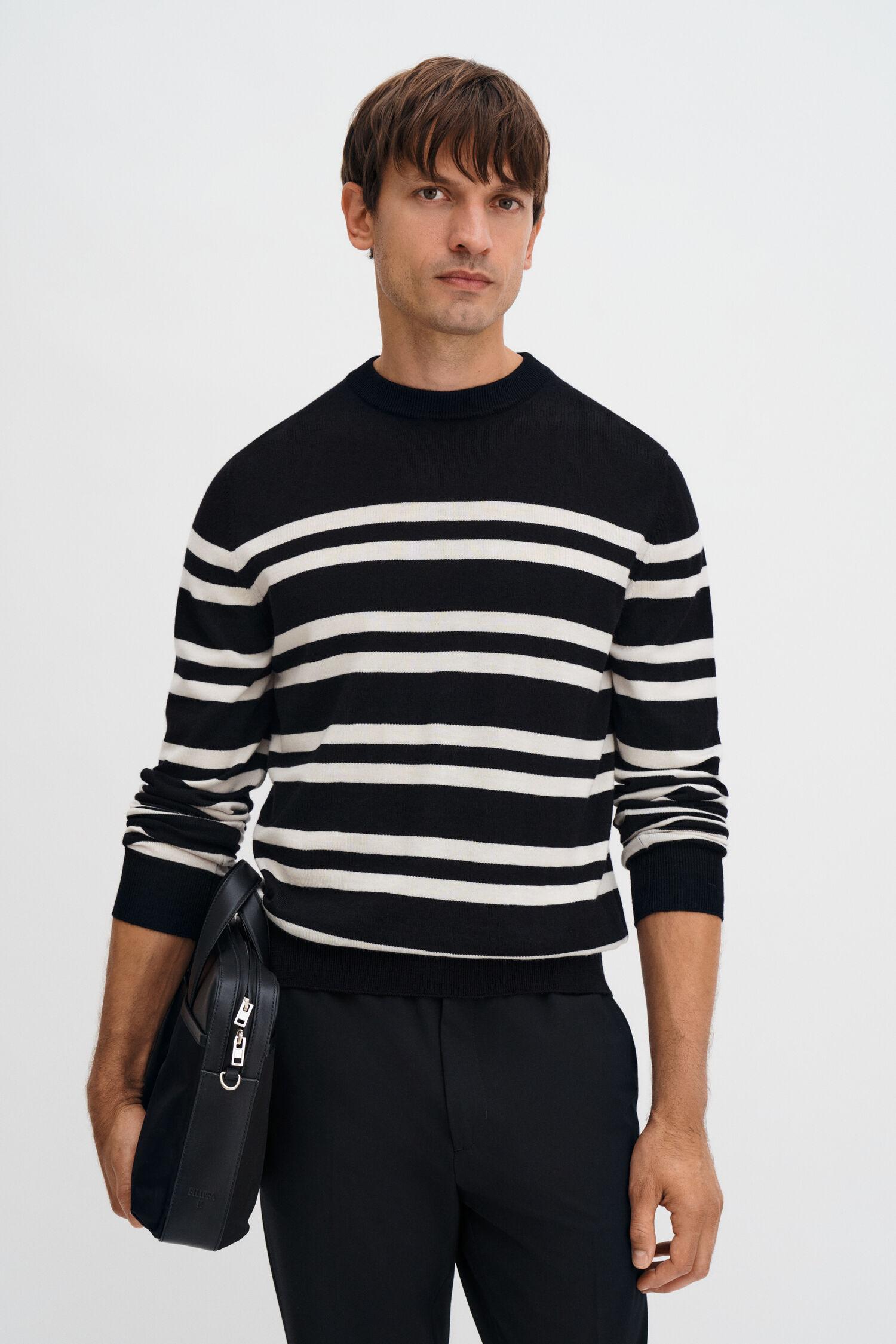 Striped Merino Sweater by FILIPPA K
