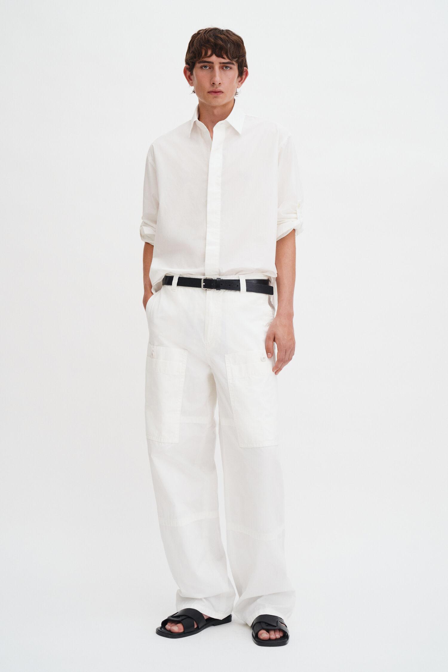 Washed Cotton Cargo Trousers by FILIPPA K