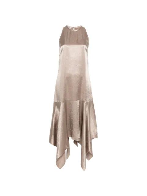 asymmetrical flounce dress by FILIPPA K