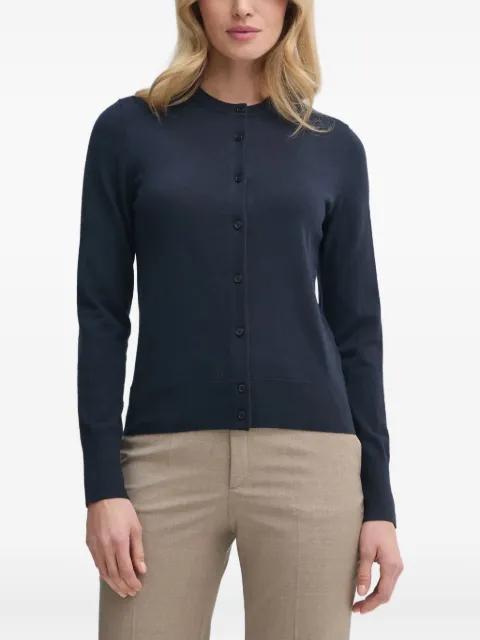 button-front wool cardigan by FILIPPA K