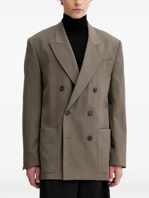 double-breasted blazer by FILIPPA K