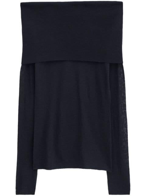 off-shoulder top by FILIPPA K