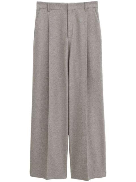 pleated wide-leg trousers by FILIPPA K