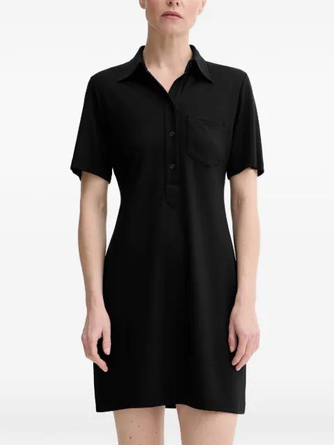 polo-collar mini dress by FILIPPA K