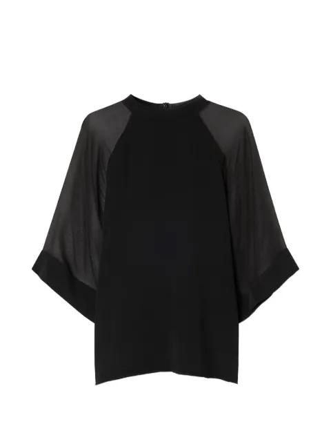 sheer-panel top by FILIPPA K