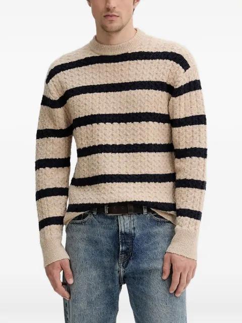 striped-pattern sweater by FILIPPA K