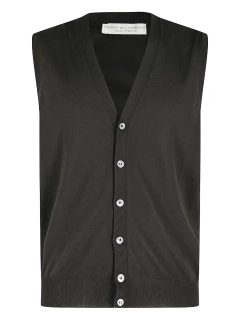 buttoned gilet by FILIPPO DE LAURENTIIS