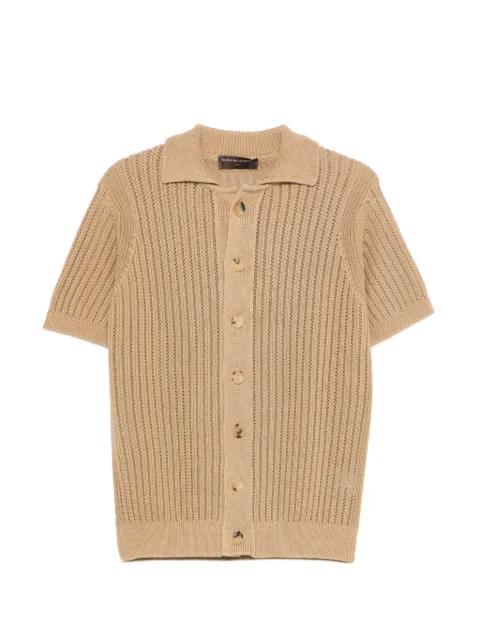 buttoned knitted shirt by FILIPPO DE LAURENTIIS