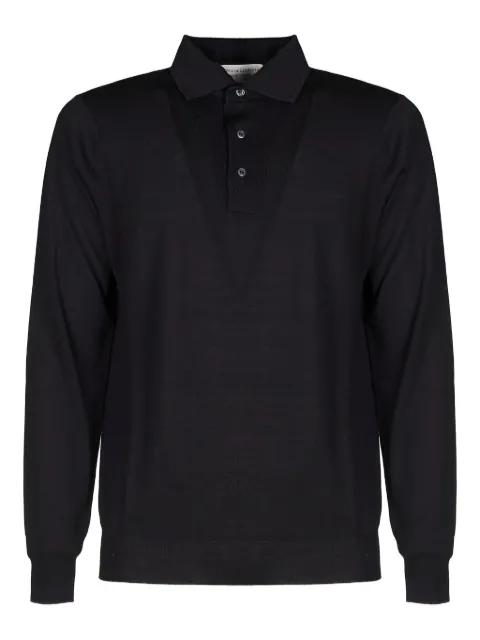 buttoned long-sleeved polo shirt by FILIPPO DE LAURENTIIS