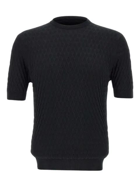 cotton crepe T-shirt by FILIPPO DE LAURENTIIS