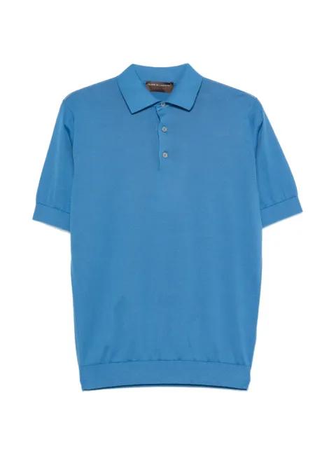 cotton polo shirt by FILIPPO DE LAURENTIIS