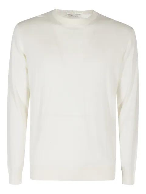 crew-neck fine-knit sweater by FILIPPO DE LAURENTIIS