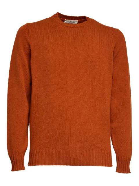 crew-neck long-sleeve sweater by FILIPPO DE LAURENTIIS