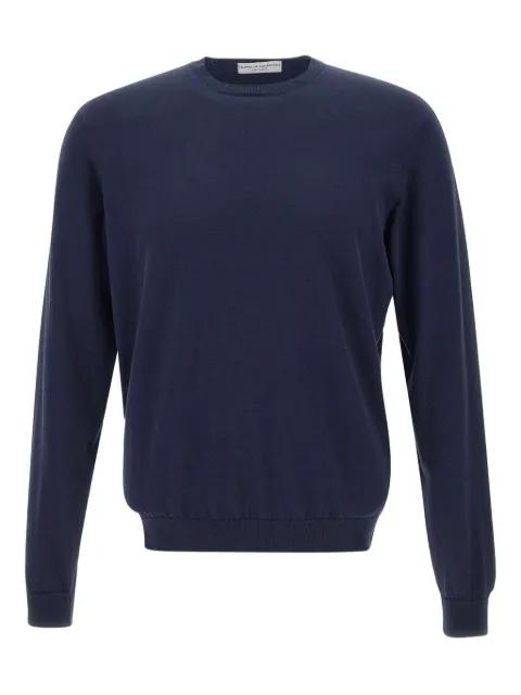 crew-neck long-sleeve sweater by FILIPPO DE LAURENTIIS
