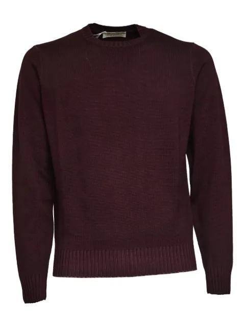 crew-neck long-sleeve sweater by FILIPPO DE LAURENTIIS