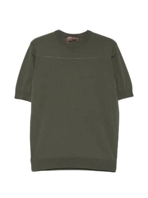 crew neck short sleeve T-shirt by FILIPPO DE LAURENTIIS