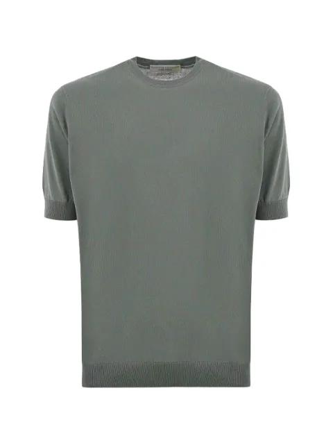 crewneck short-sleeve cotton T-shirt by FILIPPO DE LAURENTIIS