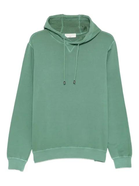 drawstring-fastening cotton hoodie by FILIPPO DE LAURENTIIS