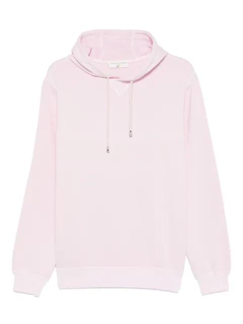 drawstring-fastening cotton hoodie by FILIPPO DE LAURENTIIS