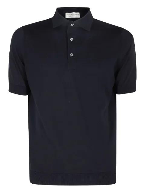 fine-knit polo shirt by FILIPPO DE LAURENTIIS