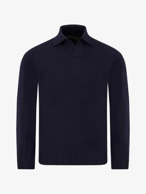 knitted skipper sweater by FILIPPO DE LAURENTIIS