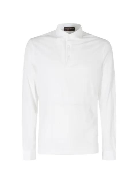long-sleeve polo shirt by FILIPPO DE LAURENTIIS