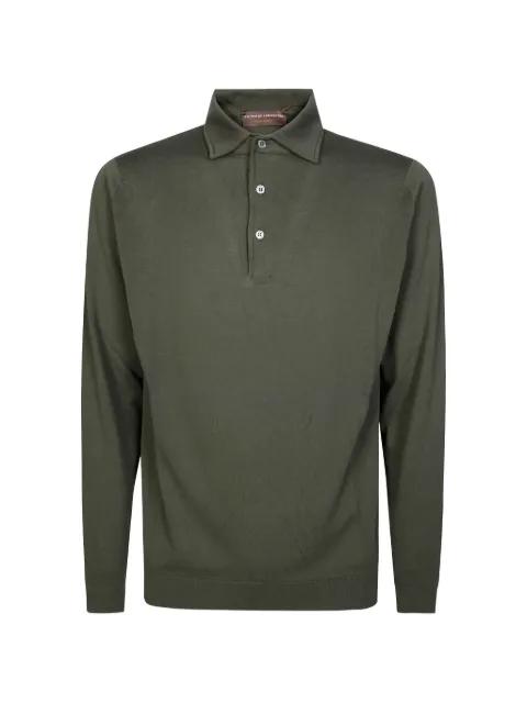 long-sleeve polo shirt by FILIPPO DE LAURENTIIS