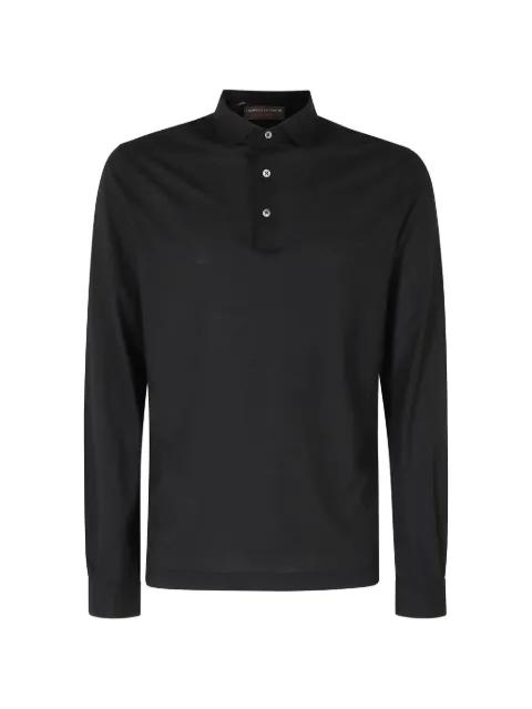 long-sleeve polo shirt by FILIPPO DE LAURENTIIS