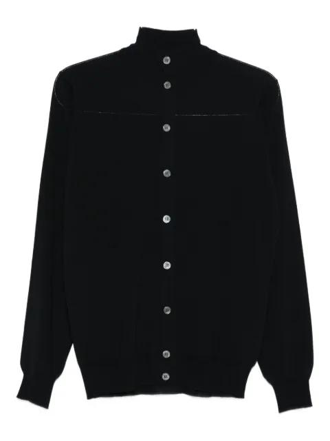 merino wool cardigan by FILIPPO DE LAURENTIIS