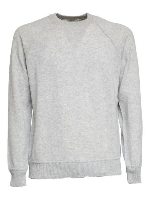 raglan-sleeve crew-neck sweatshirt by FILIPPO DE LAURENTIIS