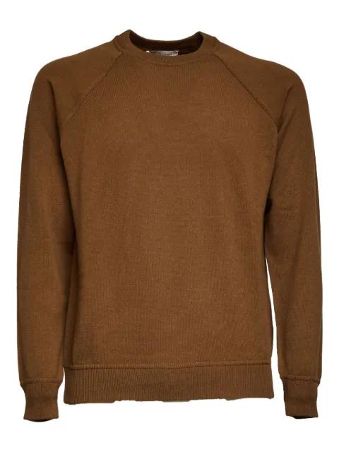raglan-sleeve crew-neck sweatshirt by FILIPPO DE LAURENTIIS