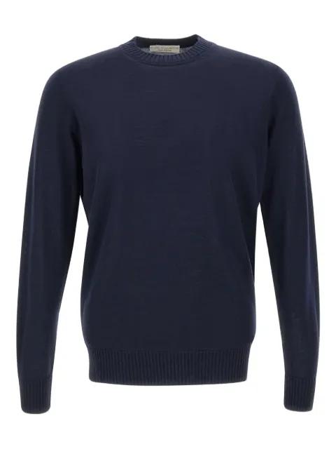 ribbed crew-neck sweater by FILIPPO DE LAURENTIIS