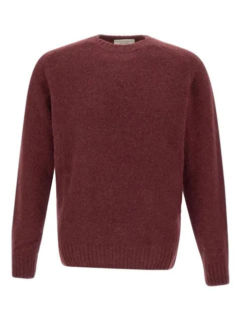 ribbed crew-neck sweater by FILIPPO DE LAURENTIIS