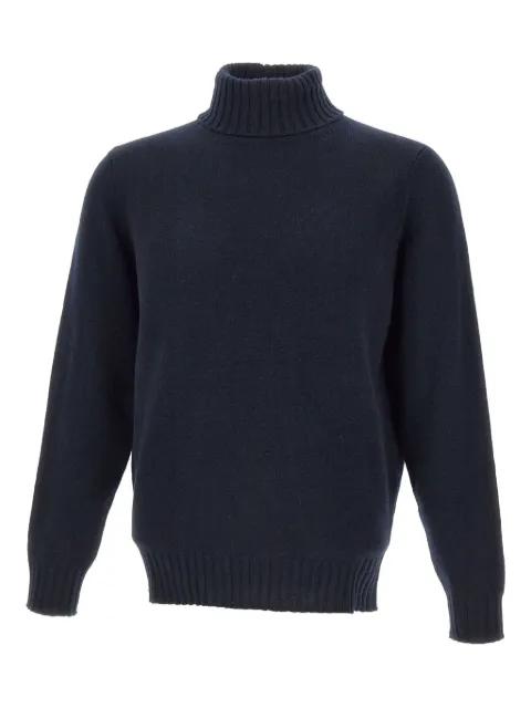 ribbed high-neck sweater by FILIPPO DE LAURENTIIS