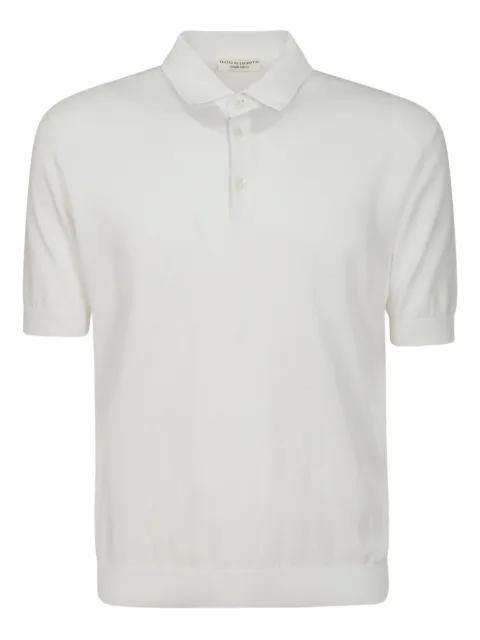 short-sleeve button polo shirt by FILIPPO DE LAURENTIIS