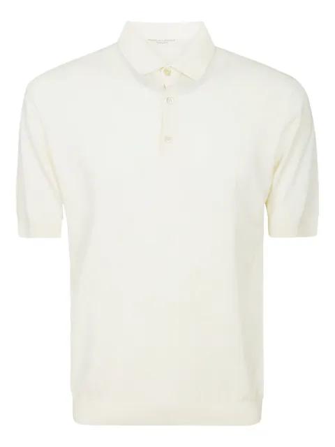 short-sleeve buttoned polo shirt by FILIPPO DE LAURENTIIS